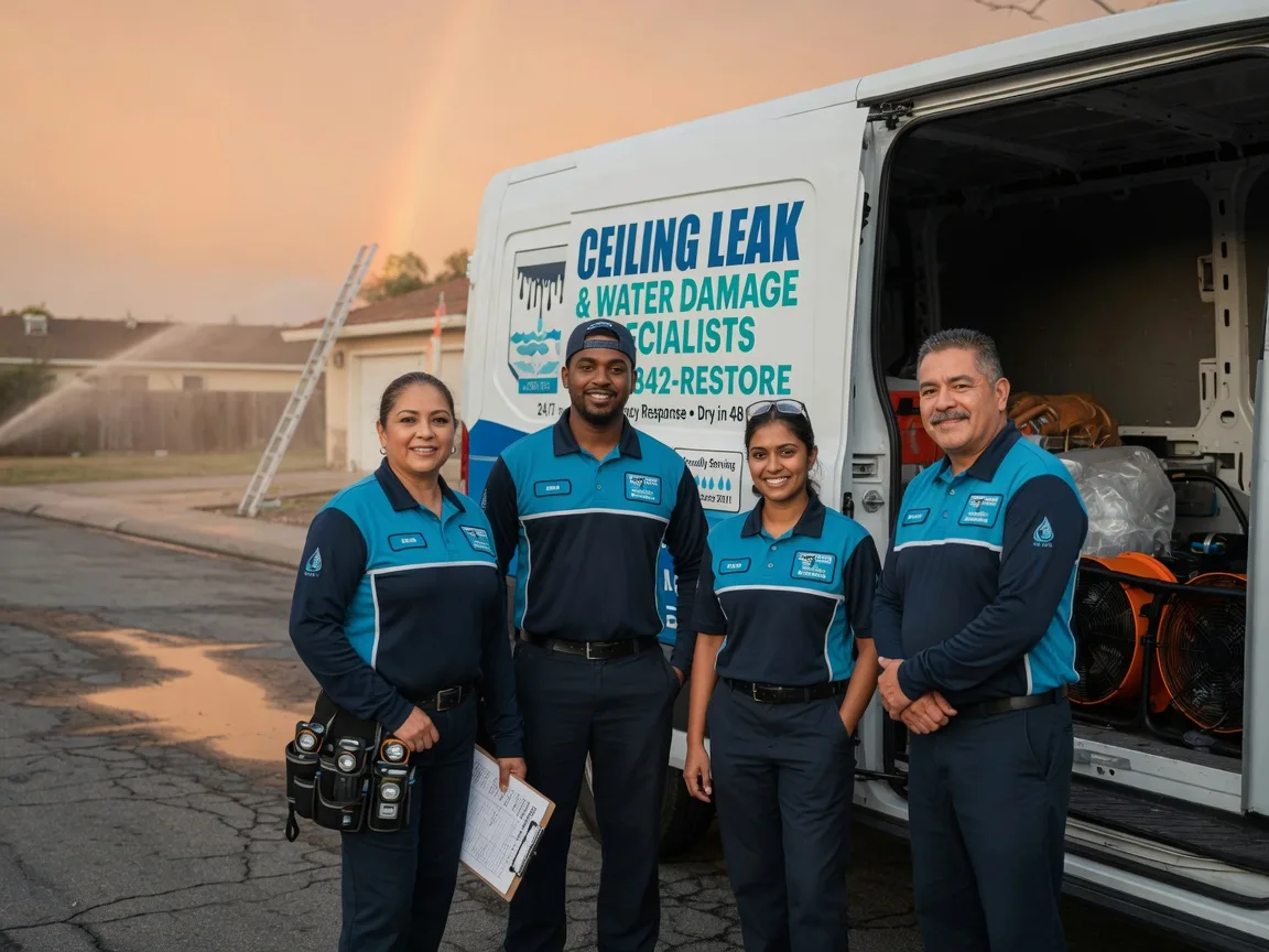 Ceiling Leak Cleanup company in High View, WV